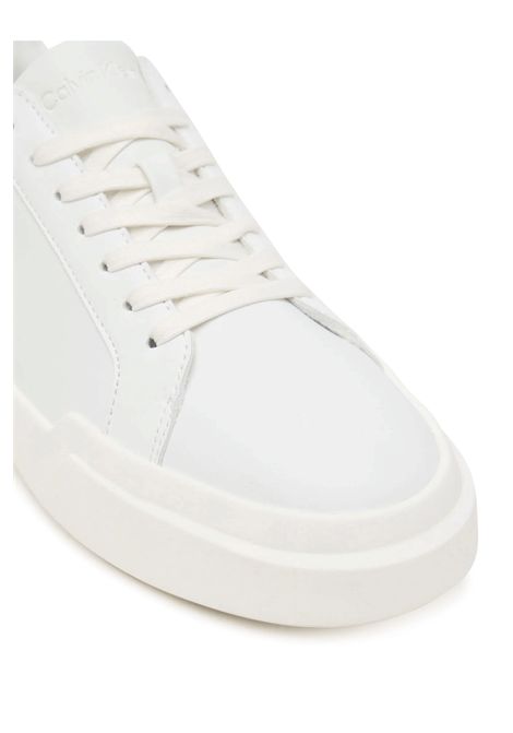 Scarpe Tommy Hilfiger Chunky Cupsole LaceUp LTH Bianco Donna CALVIN KLEIN | Sneakers | YW0YW01947-0K4